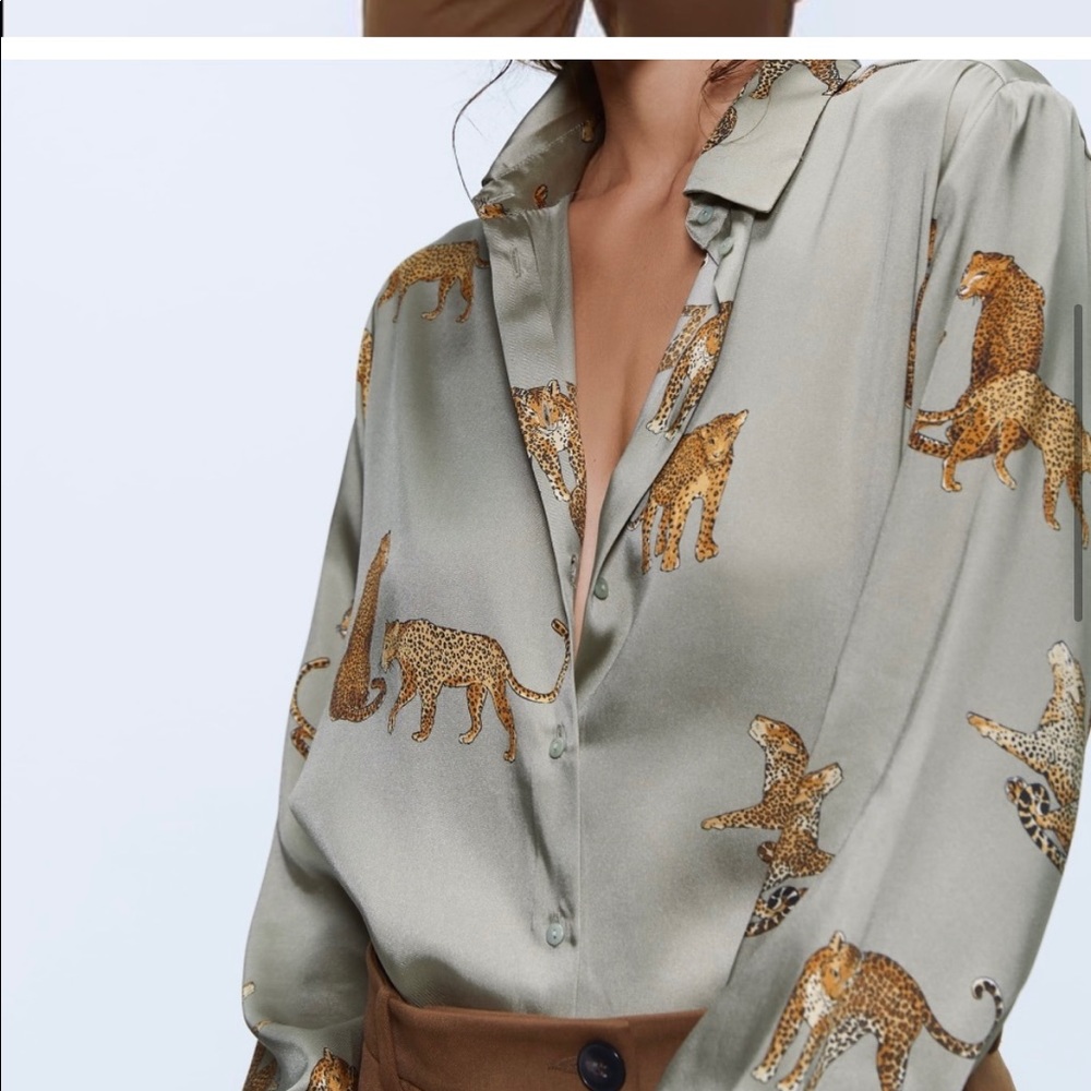 Cheetah Blouse